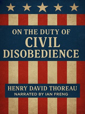 cover image of On the Duty of Civil Disobedience by Henry David Thoreau